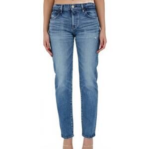 NEW MOUSSY mv mallard slim straight in dark blue